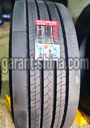 Roadone HF281 (рулевая) 385/65 R22.5 160K 20PR - Фото реального протектора с этикеткой